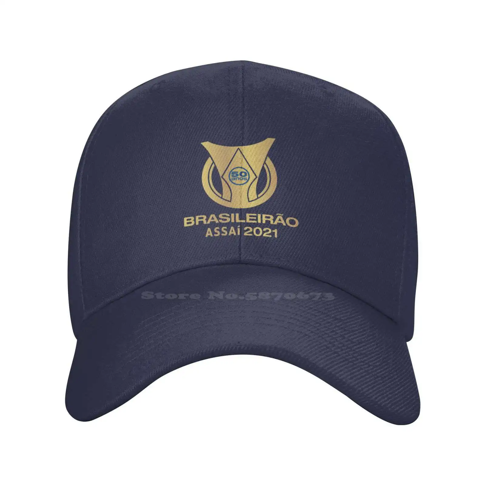 

Campeonato Brasileiro Srie A Logo Quality Denim cap Knitted hat Baseball cap