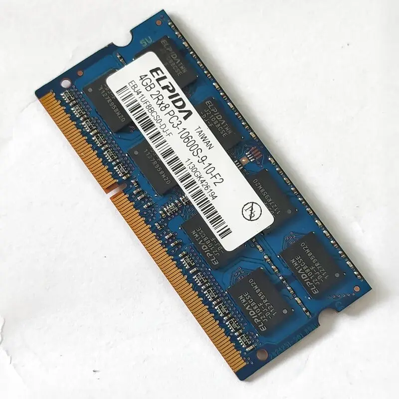 Description Picture 3 of itemELPIDA RAMs  DDR3 4GB 1333MHz Laptop memory ddr3 4GB 2Rx8 PC3-10600S 1.5V SODIMM 204PIN