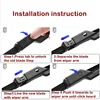 Car Front Rear Wiper Blades For VW Volkswagen Golf 5 V MK5 2006-2009 Windshield Windscreen Window Wash 24"+19"+13" LHD RHD 6