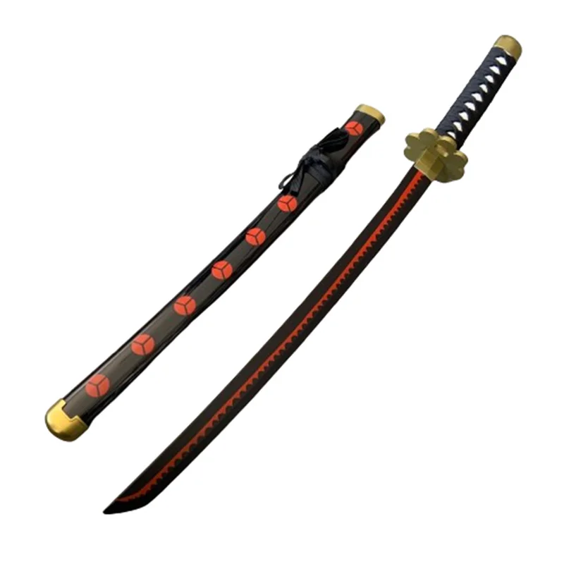 30inch Role Play Anime Roronoa Zoro Enma Bamboo Assembled Katana Weapon Cosplay 75cm Sword Model