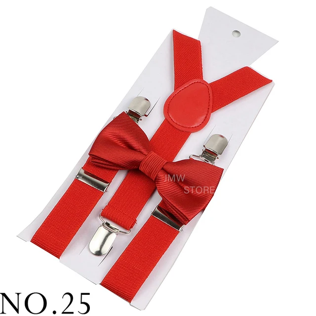 Set Bretelle E Papillon In Pelle - Elegante, Regolabile, Per Uomo E Donna