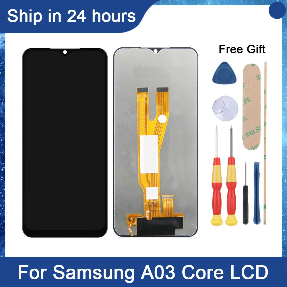 

Сенсорный ЖК-дисплей 6,5 ''для Samsung Galaxy A03 Core A032M A032F