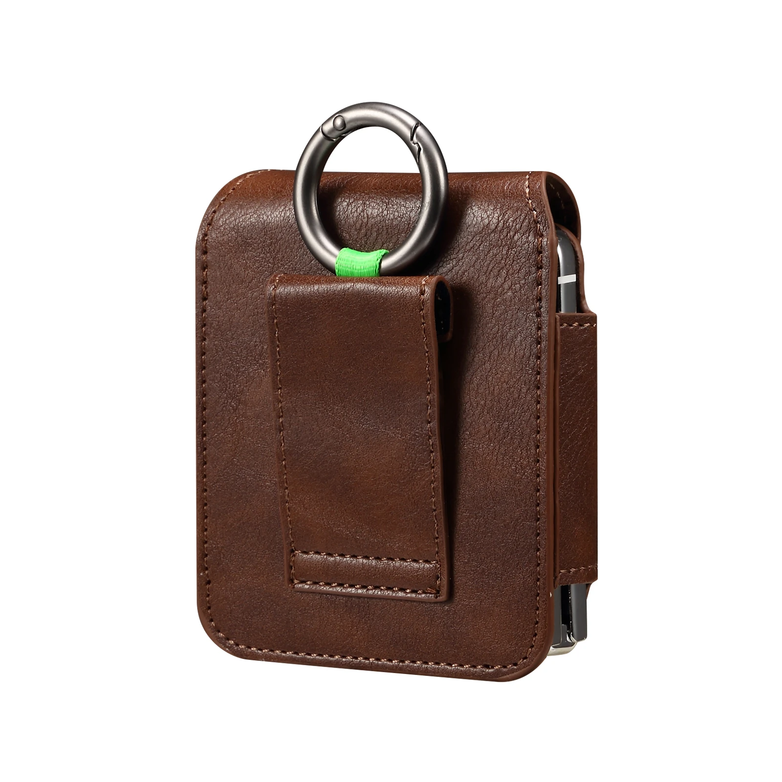 Luxury Leather Belt Clip Case