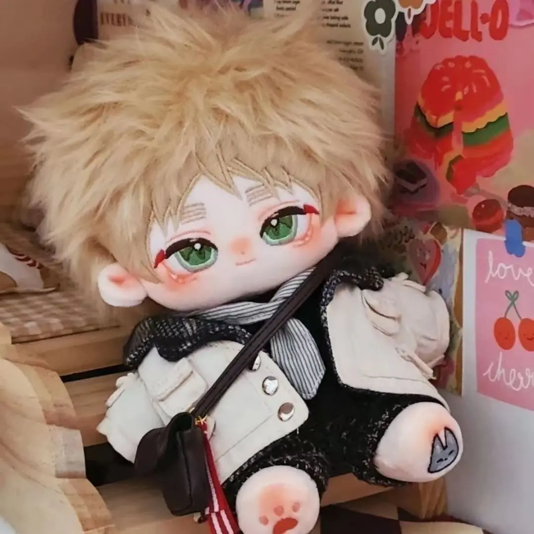 Anime Role Attribute Ivan Braginsky Handsome Plush Doll Cotton Stuffed Nude Body Dress Up Clothes Plushies Figures Toys 20cm