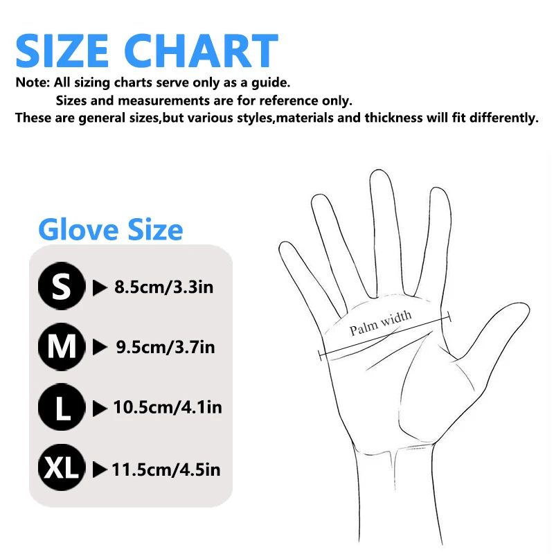 White Nitrile Gloves Non-Latex Thick Durable Gloves Kitchen Dishwashing Cleaning Beauty Hair Dyeing Tools 20/50/100 PCS