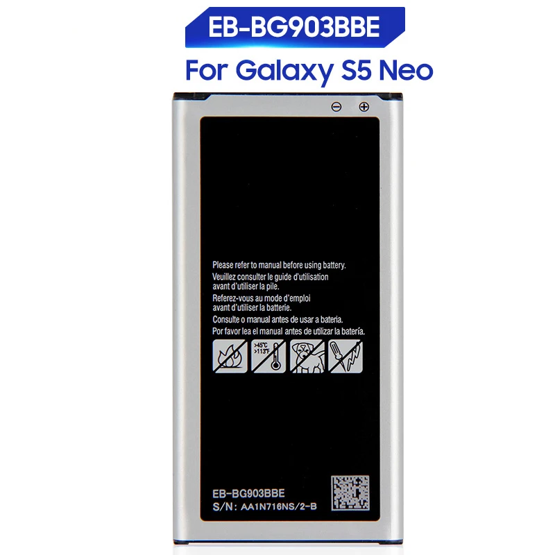 EB-BG903BBE SM-G903W EB-BG903BBA Replacement Battery for Samsung Galaxy S5 Neo SM-G903F EB-BN903BBE Galaxy S5 Neo Duos EB-BN903BA SM-G903FD Galaxy S5 Neo LTE-A Galaxy S5 Neo Duos LTE-A