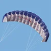 Parafoil Kite Professional Large 1.4m Dual Line Stunt Parafoil Parachute with 2 Handle for Beach Outdoor Fun for Adults Children 5