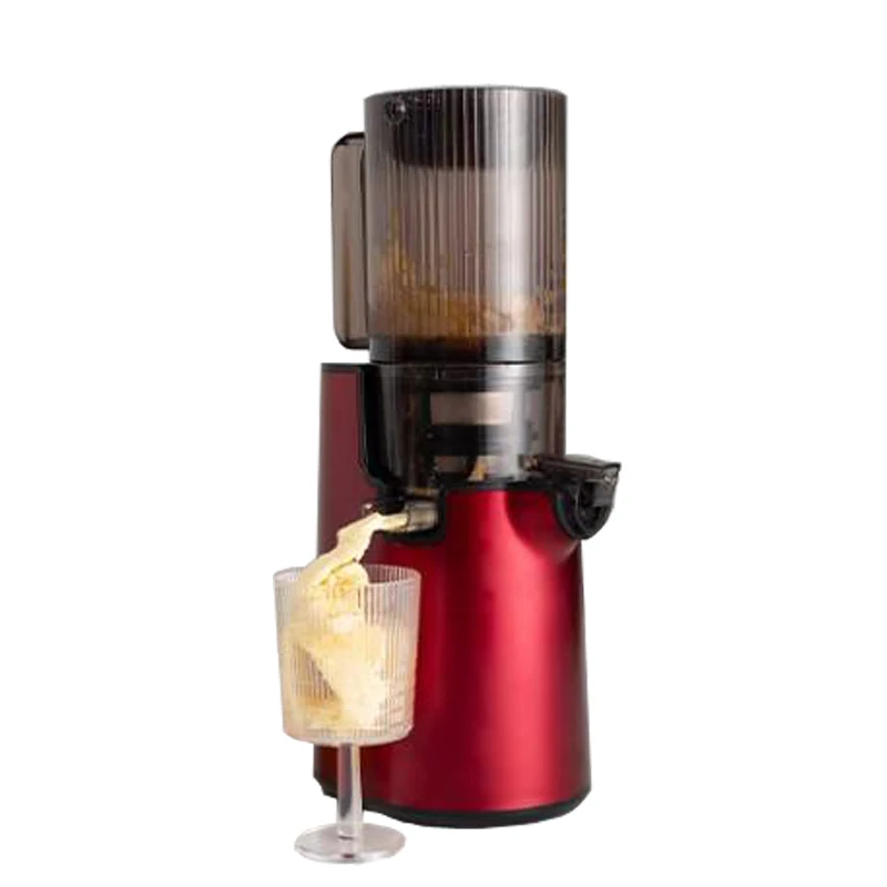 Red And Dark Gray Portable Easy To Install Automatic Juicer Higher Juice Rate 220-240V Electric Lemon Juicer For Sale 3
