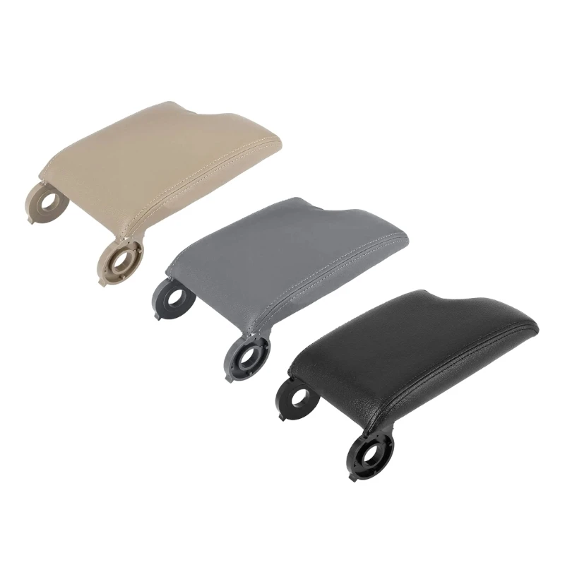 

Armrest Center Console Lid Cover Leather Synthetic Replacement- for E46 01-06