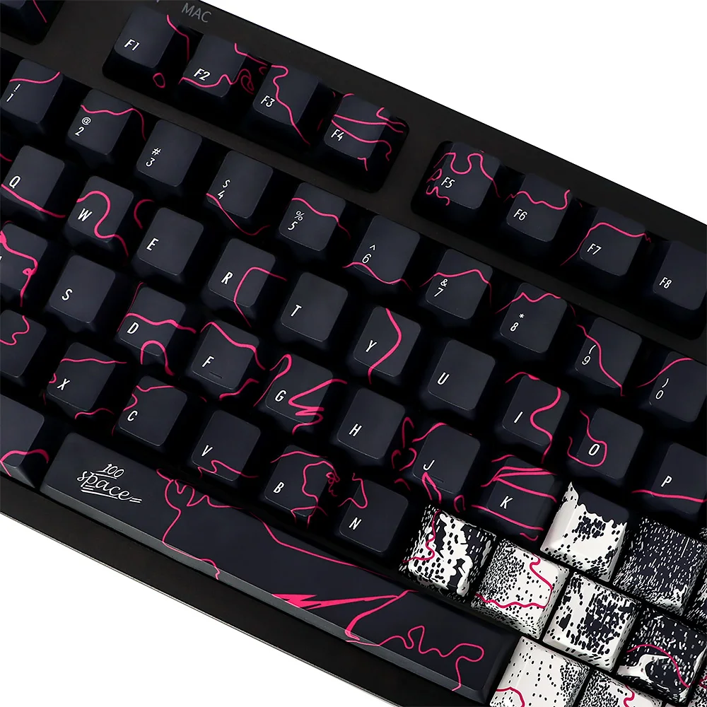Graffiti Keycap Set Cherry Profile pbt Keycaps For mx switch