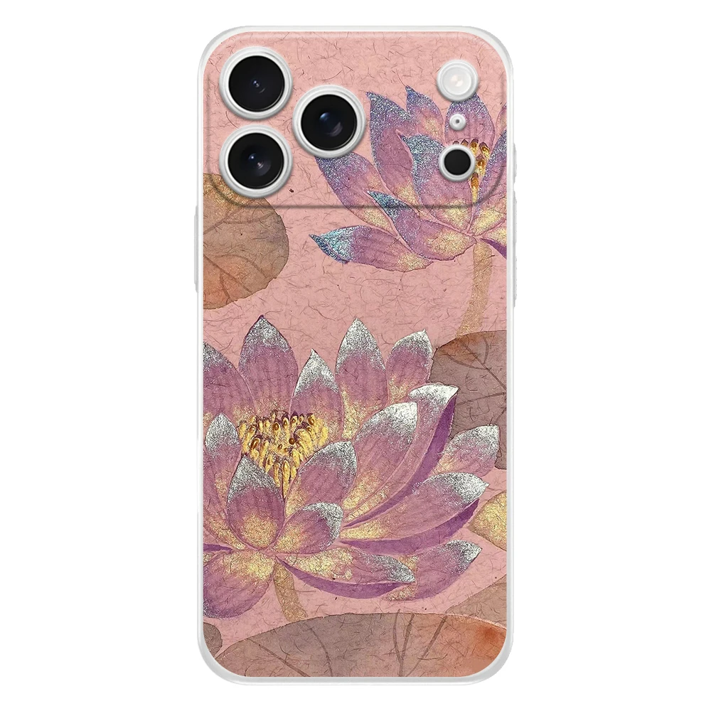 Easter Floral Fairy Fish Soft Phone Case with Cute Painting Design