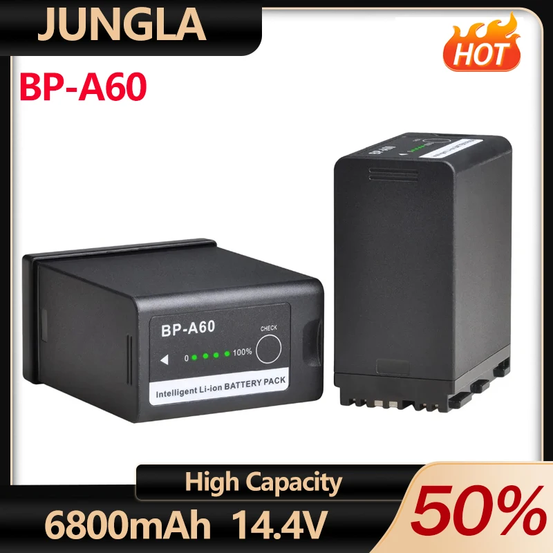 

6800mAh BP-A60 Battery for Canon BP-A60 BP-A65 BP-A90 BP-A30 US 0870C002 Battery, EOS C200, EOS C200B, EOS C220B