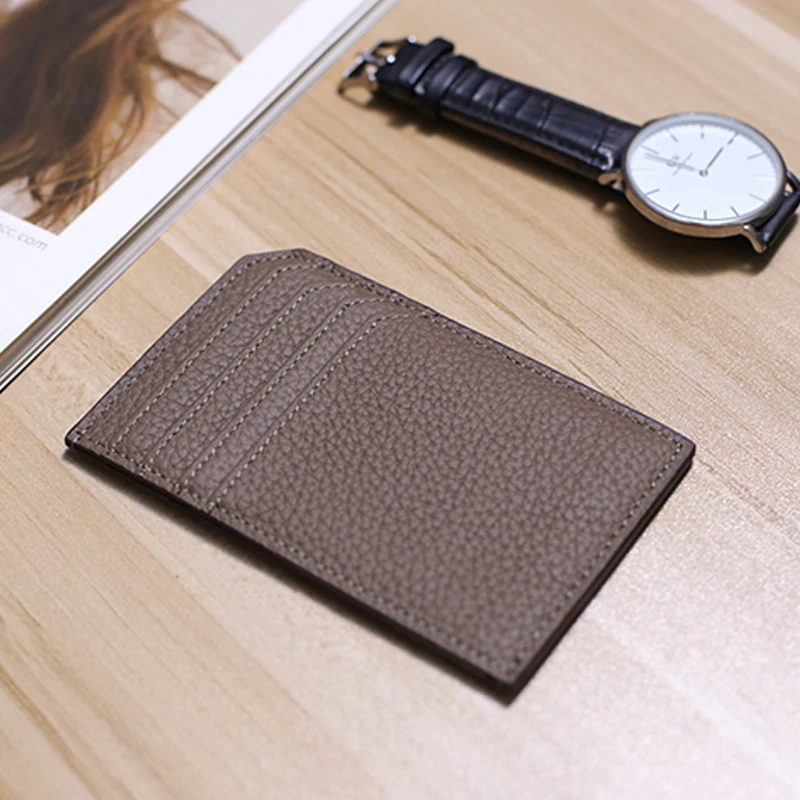 Classic Real Pickup Bag Multi-color Choice Credit Card Bank Card Bag Multiple Holder Woman Cards Wallet Mens Man Men Wallets Id