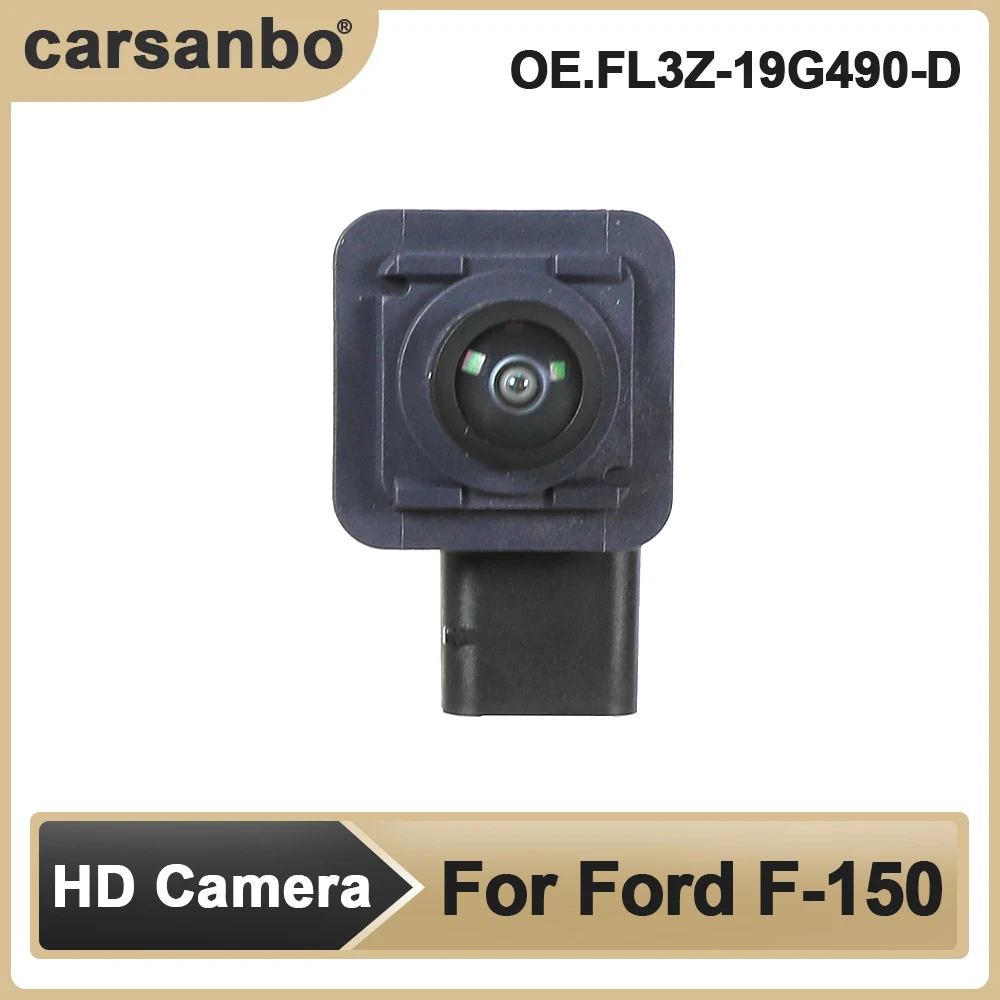 

Carsanbo Car Rear View Camera HD Night Vision Waterproof IP68 Reverse Camera Suitable for Ford F-150 Part Number: FL3Z-19G490-D