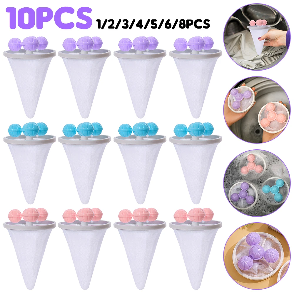 1-10PCS Washing Machine Filter Net