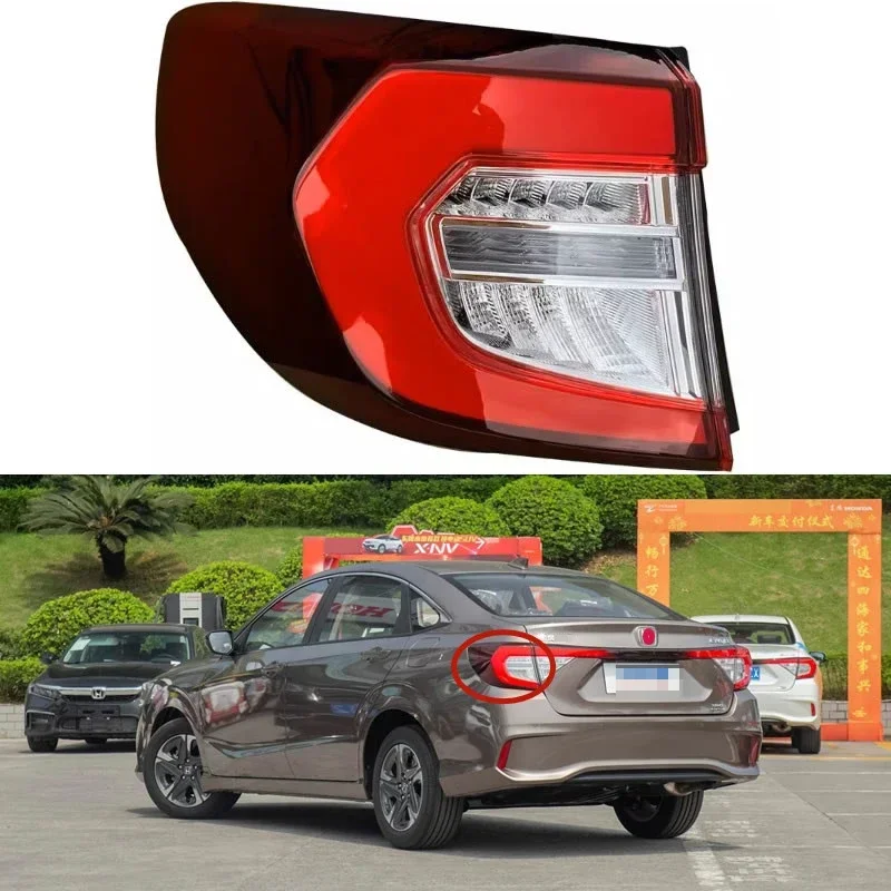 

For Honda ENVIX 2019 2020 2021 2022 Car Accessories Rear LED Outside Tail Light Assembly Stop Lights Parking Lamp Rear lamp