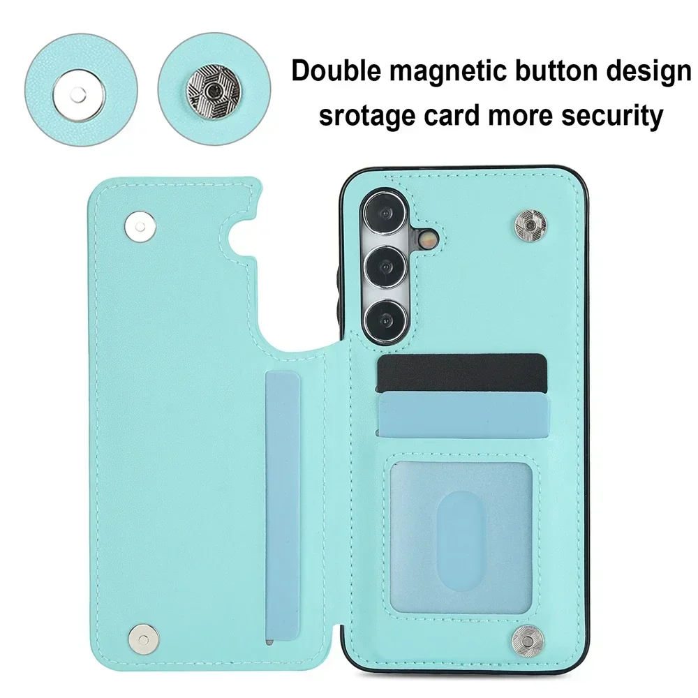 Luxurious Leather Wallet Phone Case - Stylish and Durable Cover