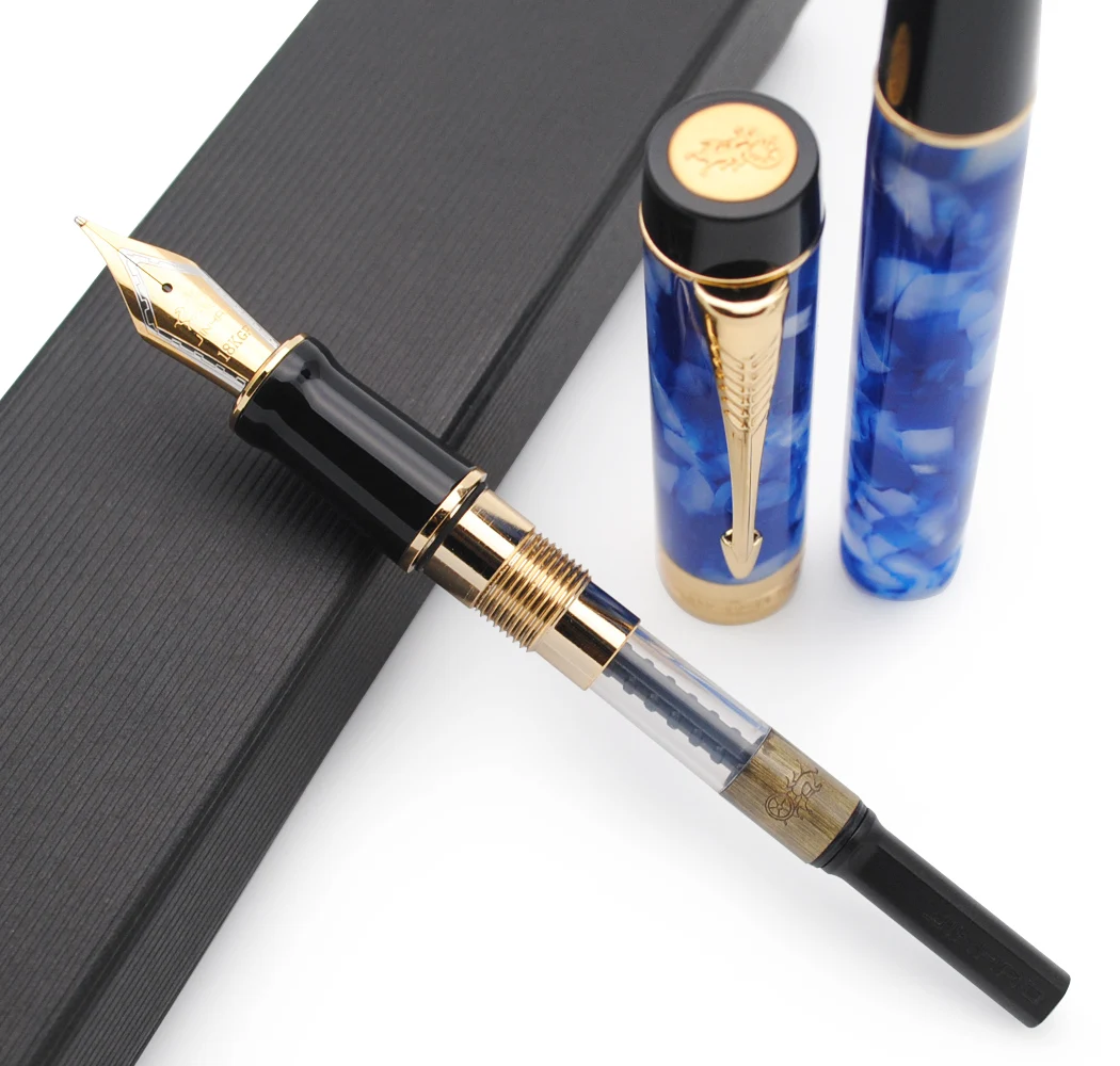 ȭǥ Ŭ ִ Jinhao Centennial 100 , 18KGP ݵ M , 0.7mm  ũ , Ͻ 繫  