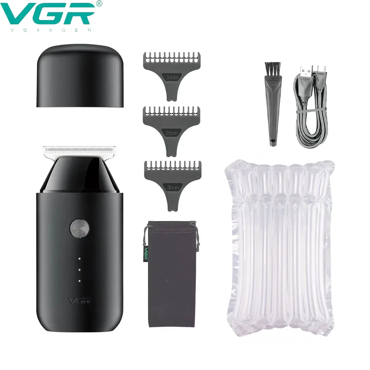 VGR ماكينة تشذيب الشعر الاحترافية ماكينة قص الشعر...