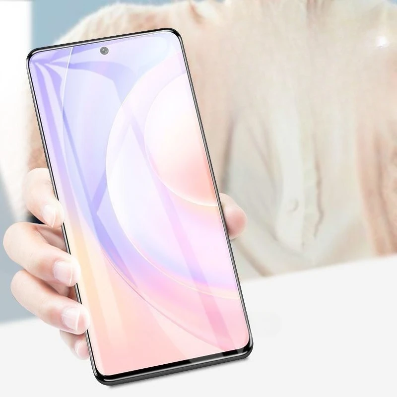 Matte Anti-Blue Tempered Glass Screen Protector with Design - Enhanced Protection Film