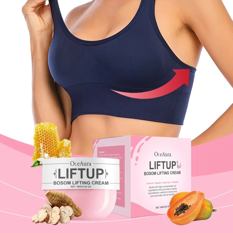 Lifting Firming Breast Cream Papaya Up Size Breast Moisturizing Maintain Skin Daily Massage Natural Enhancement Cream