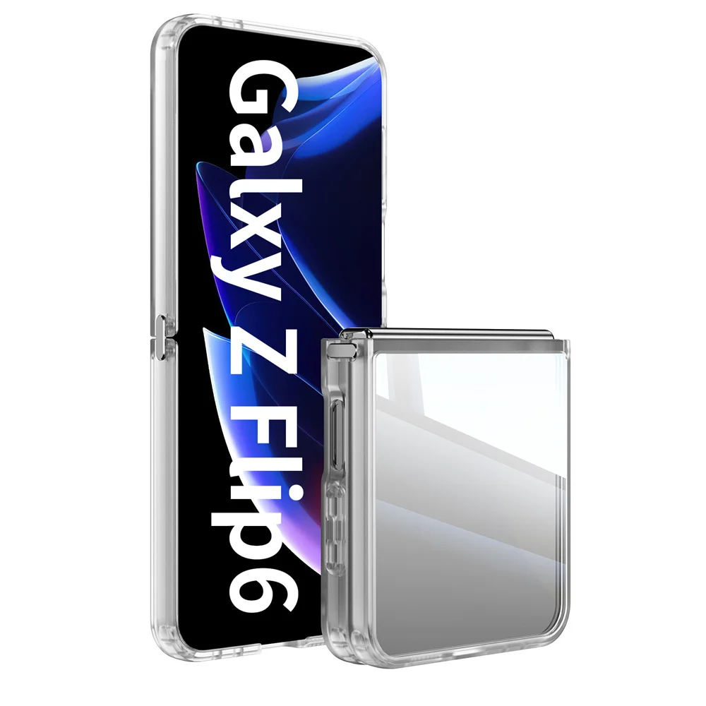 Luxury Armor Transparent Fold Airbag Bumper Slim Hinge 2-in-1 Cover