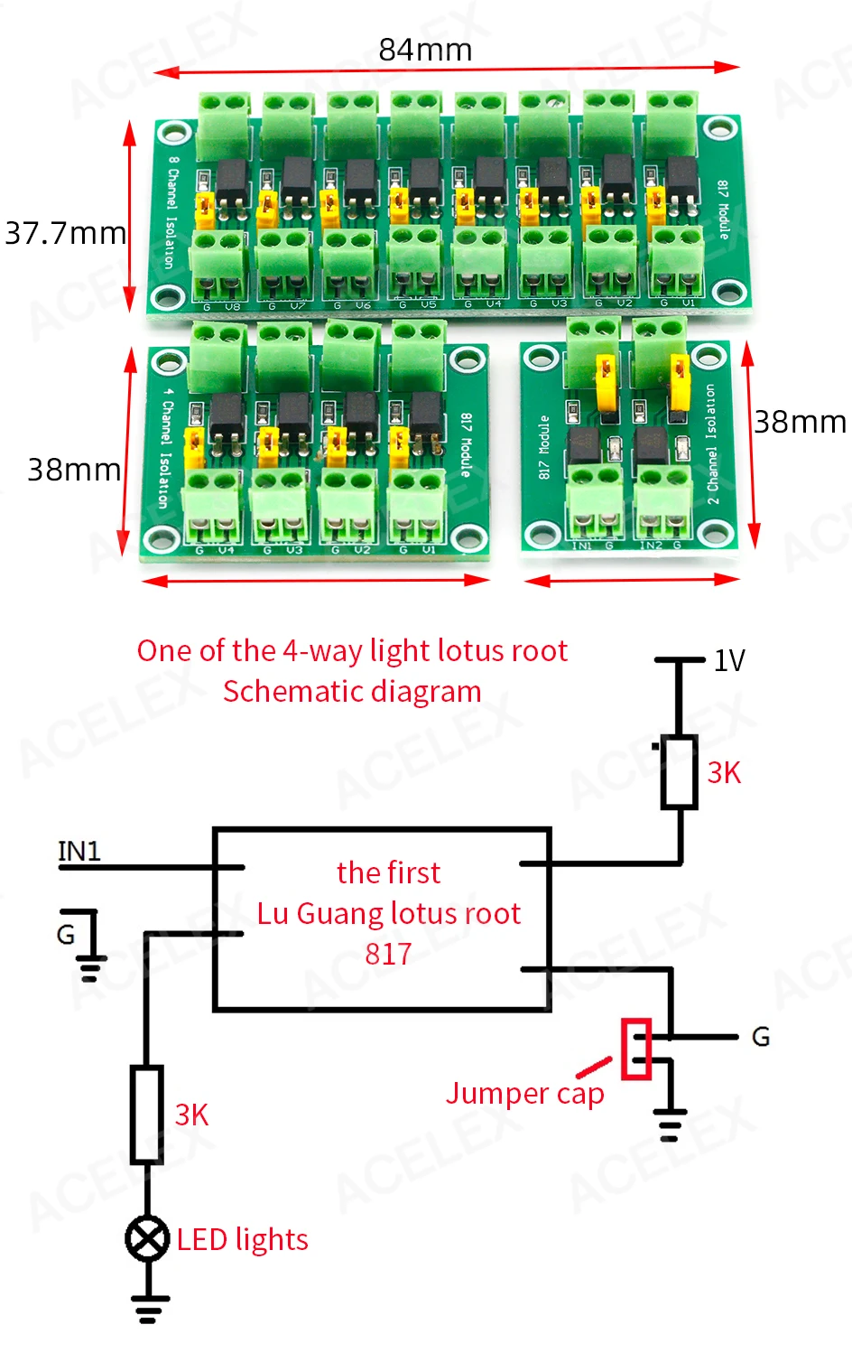 Interfacing PC817 4Channel Optocoupler Module With Arduino, 54 OFF
