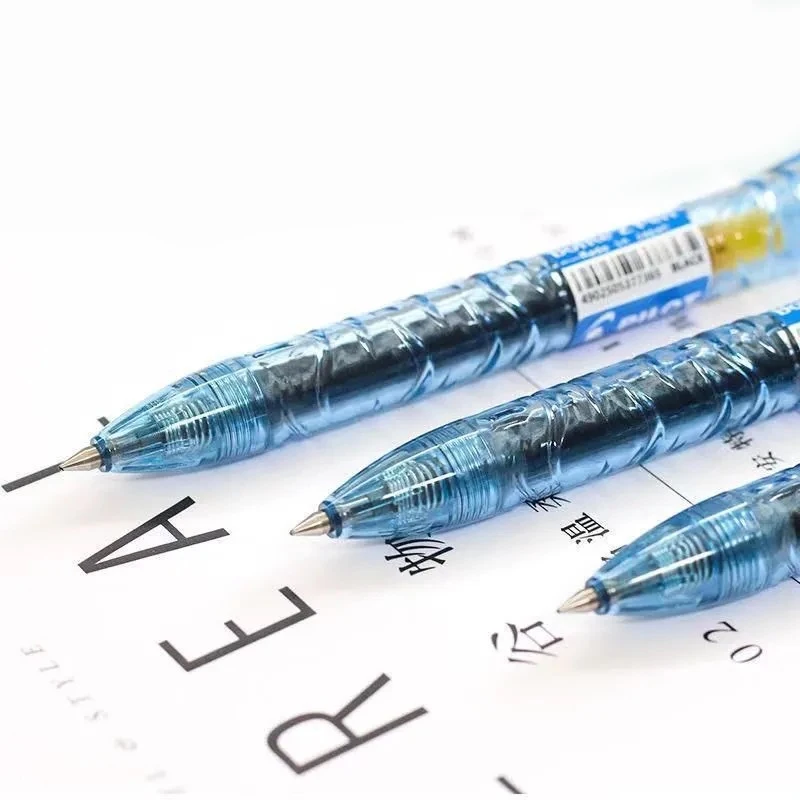 Pilot Pen B2P – Penna A Gel Ricaricabile Con Meccanismo A Pressione – Punta Media 0,7 Mm – Inchiostro Nero – Bottiglia Riciclata