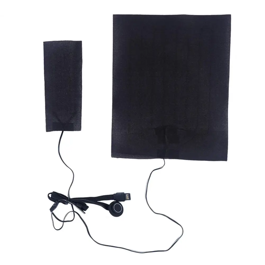 

Clothes Heater Pad Practical Good Stability Easy to Carry 2 in 1 USB Electric Cloth Heater Pad for Outdoor