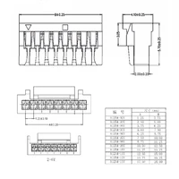 5/10PCS GH 1.25 2p 3p 4p 5p 6p 7P 8P  Female Connector With Wire 15cm Cable  GH1.25 Single Double Connector 28AWG - Image 5