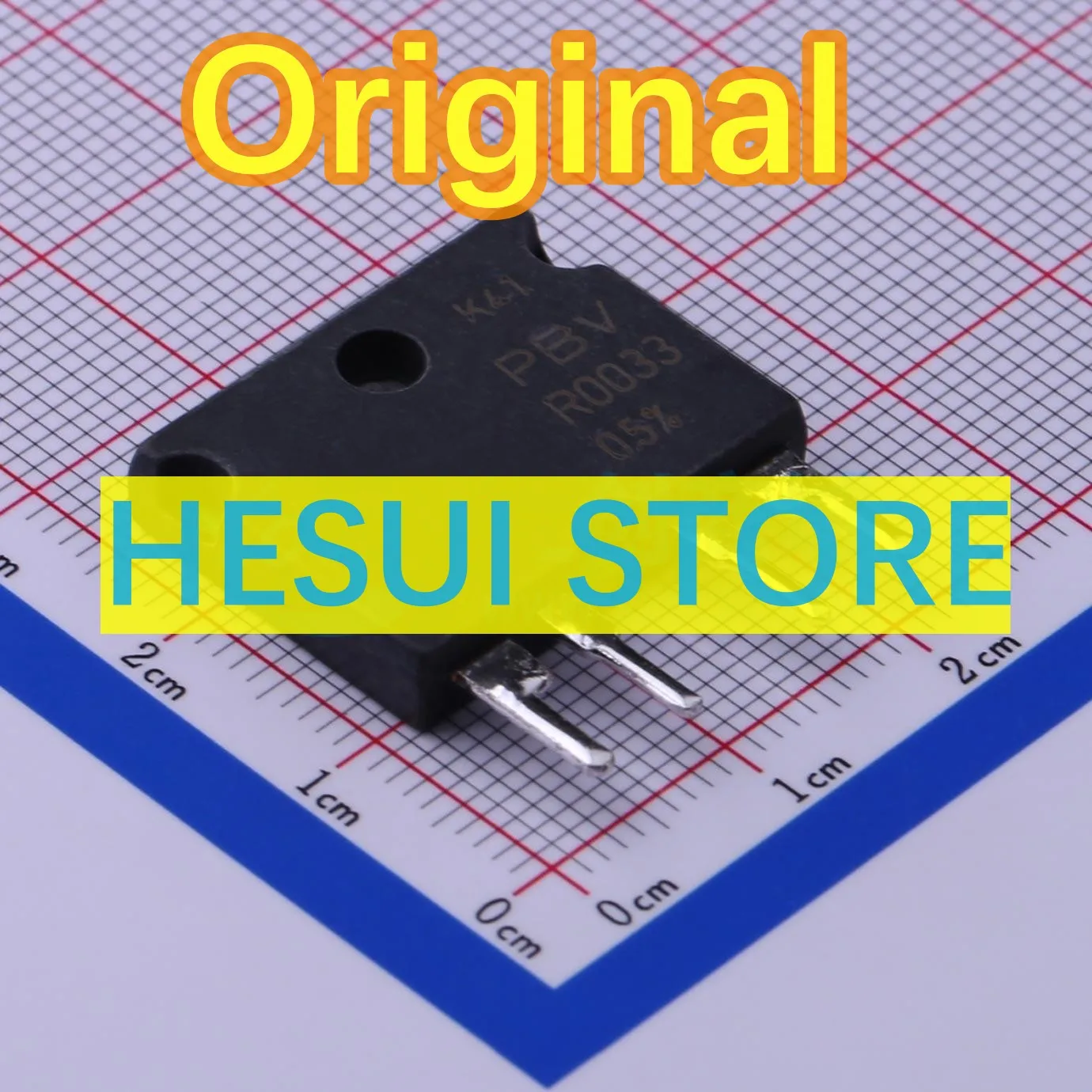 

PBV-R0033-F1-0.5 RESISTOR R0033 F 3.3mΩ ±0.5% DIP-4