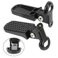 Pédale arrière coordonnante pour vélo électrique, conception pliable, matériau en alliage d'aluminium, motif large, application 4