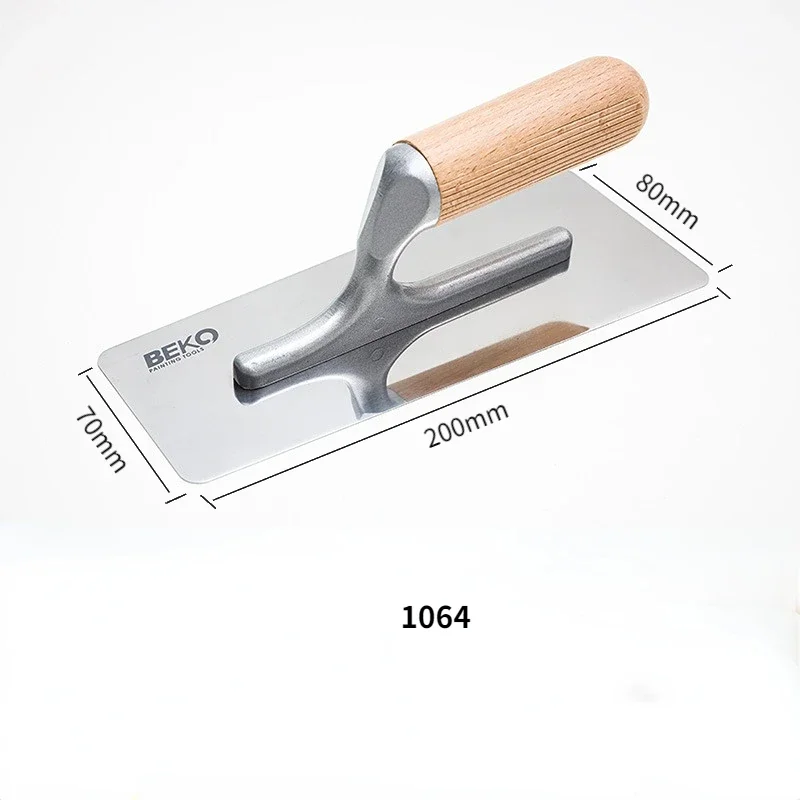 3pcs/set Concrete Trowel Tool Set Stainless Steel Wall Plastering Trowel for Wall Plaster Paint Drywall Construction Cement Tool