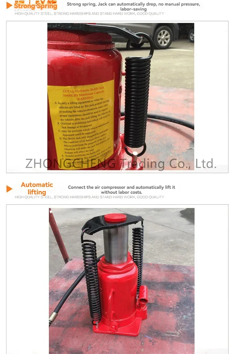 Martinetto Meccanico 20 Tonnellate - Compatto, Altezza Sollevamento 180mm - Foto 7