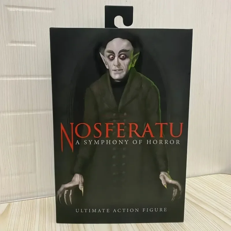 

Neca 06101 Nosferatu Movie Action Figure 7 Inches Movable Desktop Ornaments Figure PVC Periphery Collectible Dolls Desktop Gifts