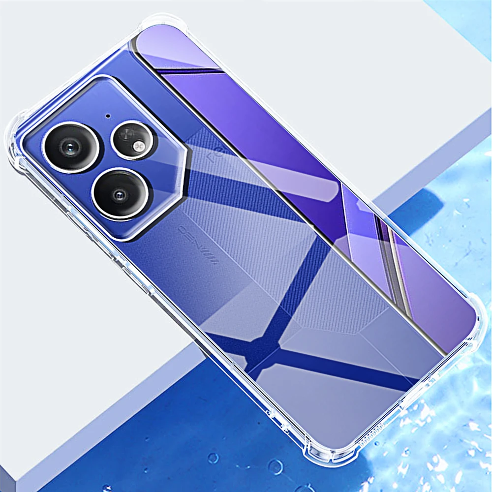 Crystal Clear Protective Phone Case with Enhanced Camera Shield