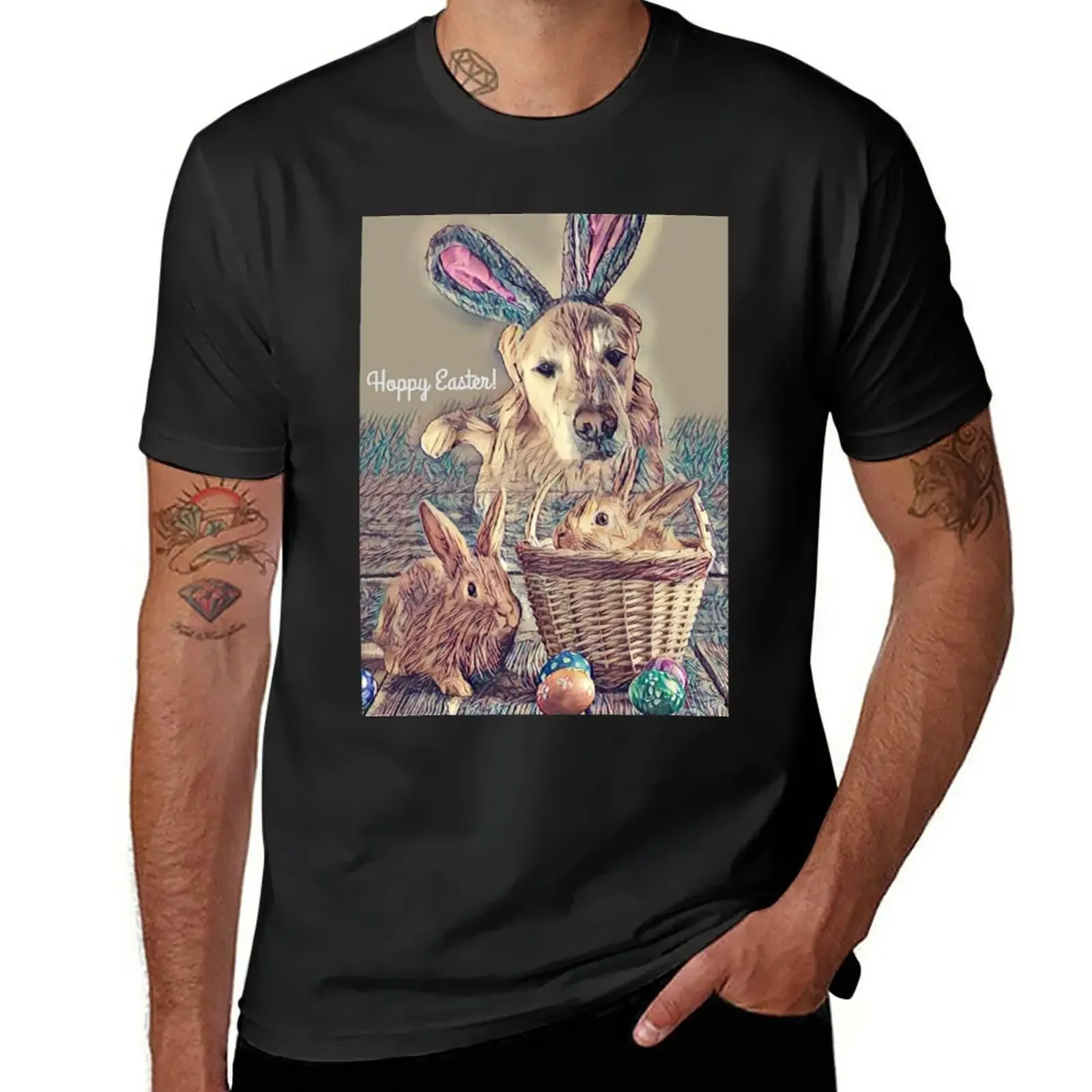 Molly The Golden Easter Bunny T-Shirt Vestiti Carini Top Carini T-Shirt Grafiche Da Uomo Hip Hop