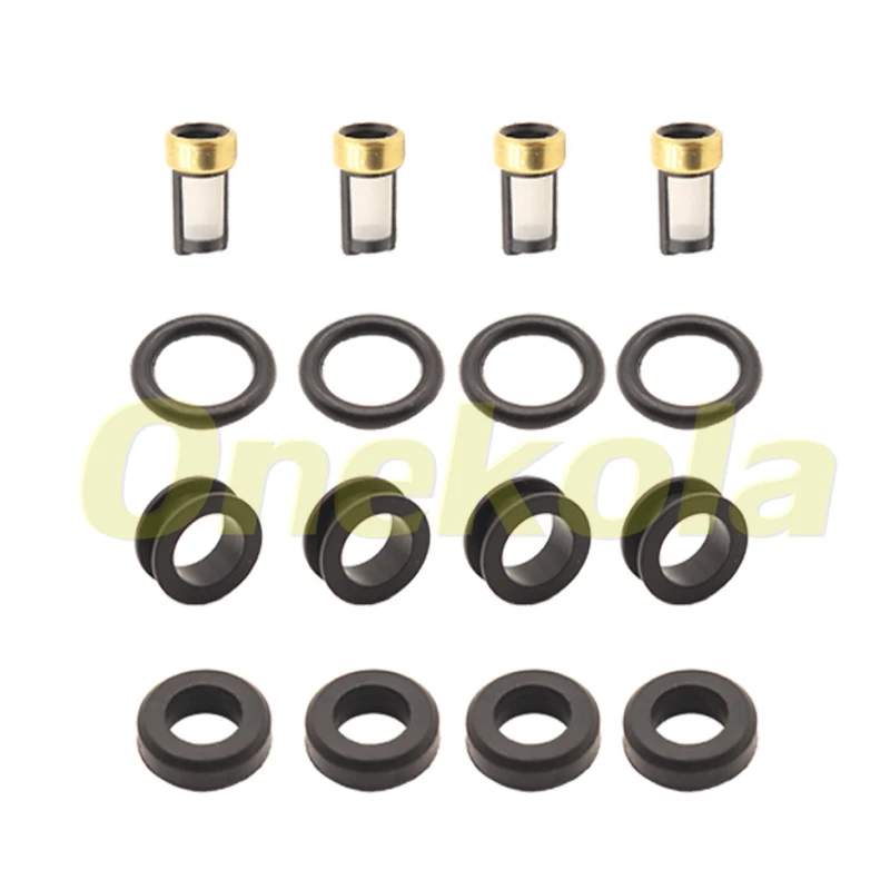 

Fuel Injector Seal O-Ring Kit Seals Filters for Mazda RX-7 Nissan Skyline GT-R Mitsubishi Lancer 1001-87096