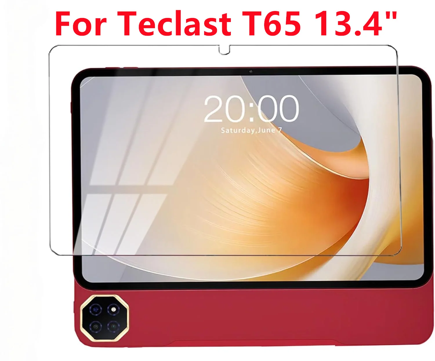 Premium Tablet Tempered Glass Screen Protector - Universal Fit, Various Sizes
