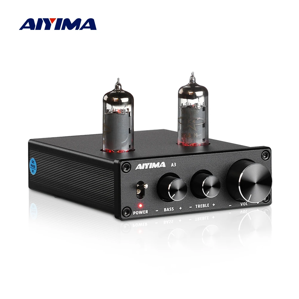 

Предусилитель AIYIMA Audio A3, предварительный усилитель для аудиосистемы, Hi-Fi предусилитель с регулировкой высоких басов, усилитель звука для динамика