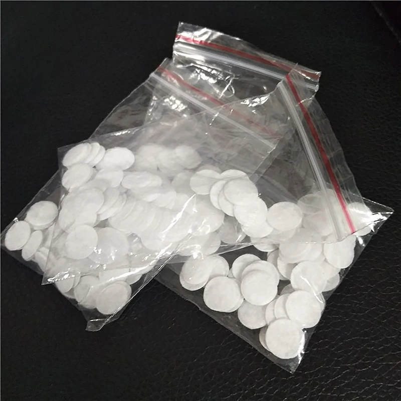50pcs/Bag Microdermabrasion Cotton Filters 10/11/16mm Face Care Blackhead Removal Vacuum Filters Accessories