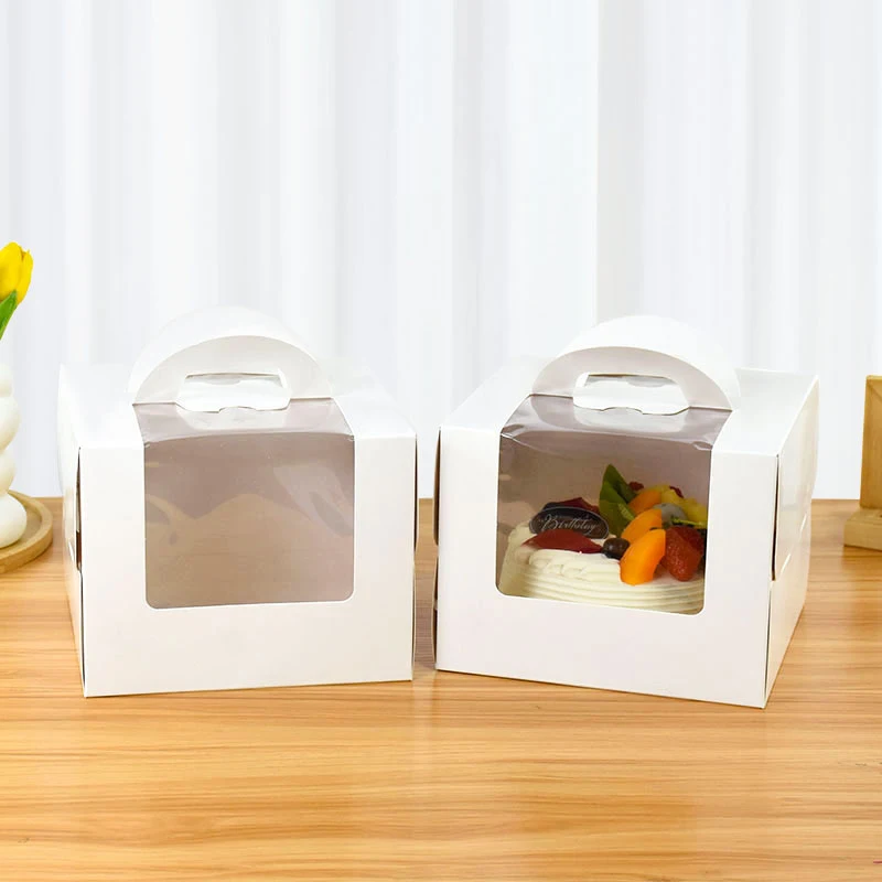 1/3/6pcs High Capacity Cake Packing Boxes with Clear Window, Multi Size Bakery Gift Box... - SKU HCCB0756 - UGI Packaging