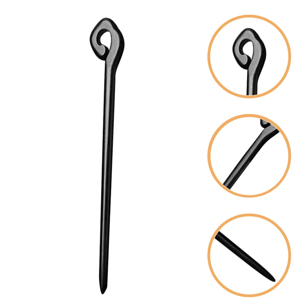 

Деревянная заколка для волос в пучок, Шпилька для волос, женский головной убор Hanfu