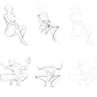 Книга Структура человеческого тела Художественная копия Практика Книга Художественная трассировка Эскиз Ручная роспись Учебные книги Линейный чертеж Практические книги — изображение 4