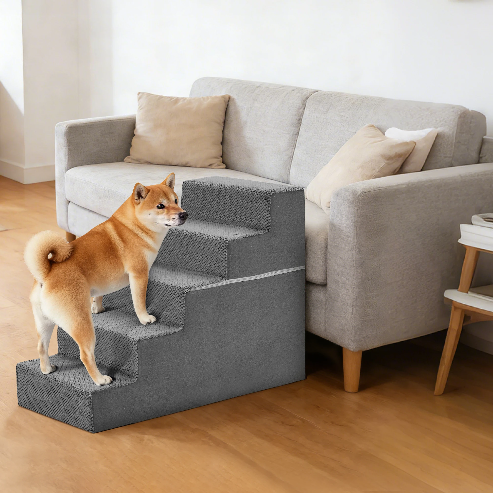 Right-Angle Dog Stairs 4