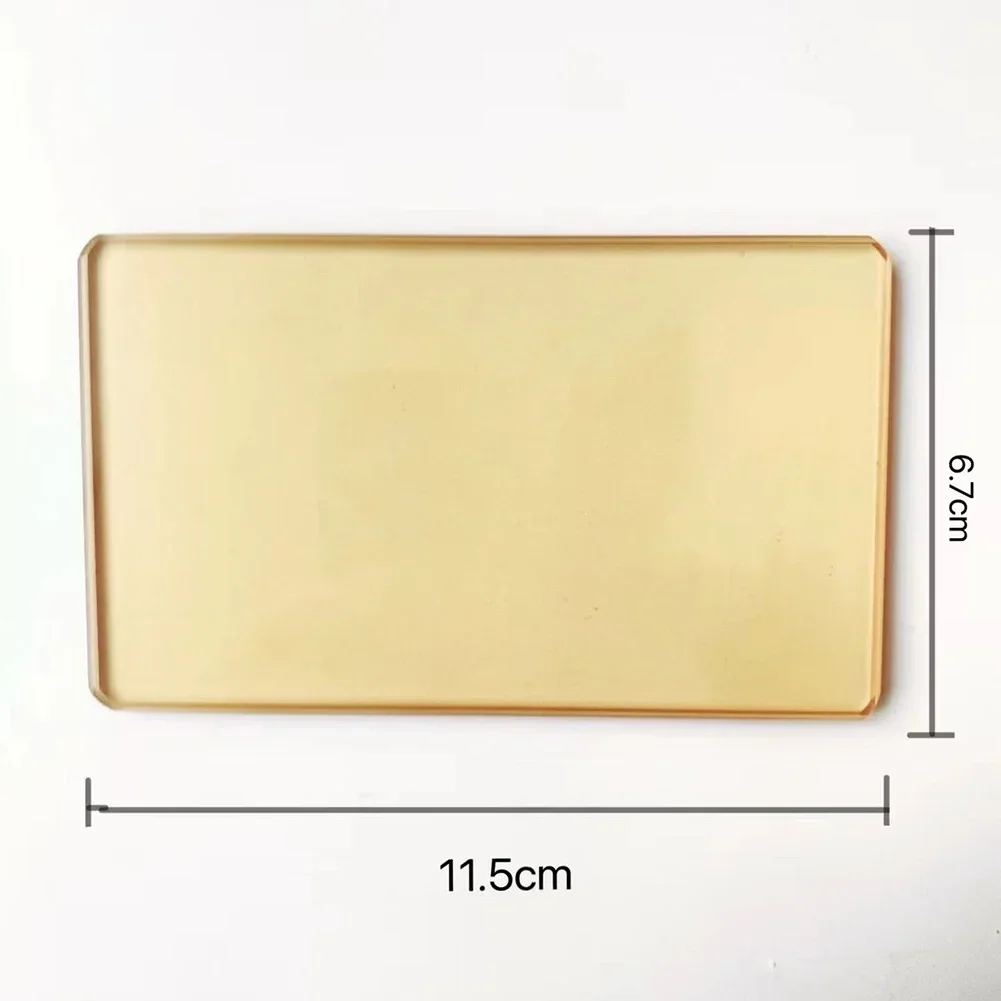 Camping Stove Accessories Wood Stove Stove Door Glass Furnace Door High Temperature 100g/200g Accessories Barbecue Block Smoke Outdoor Part Replacement