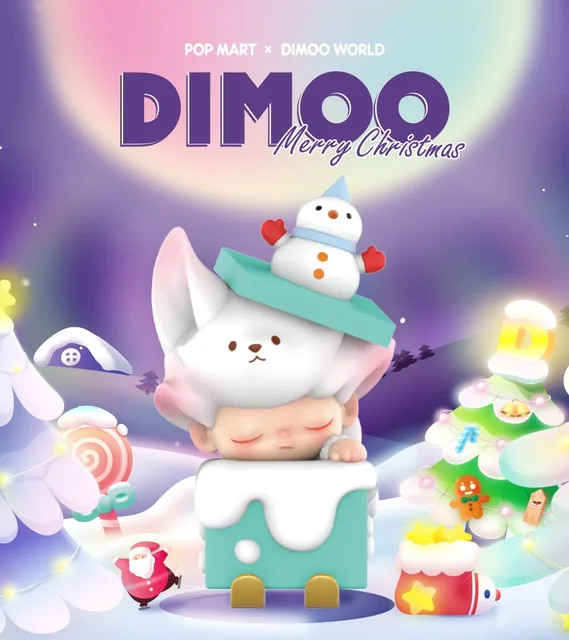 ポップマート DIMOO メリークリスマス 2020 シリーズブラインド