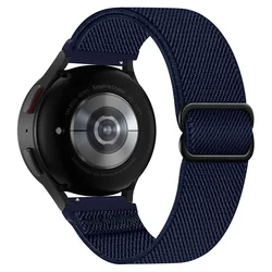 Durable Nylon Trail Loop Strap - Sports Smartwatch Band, 20/22mm for 22mm (Midnight Blue)