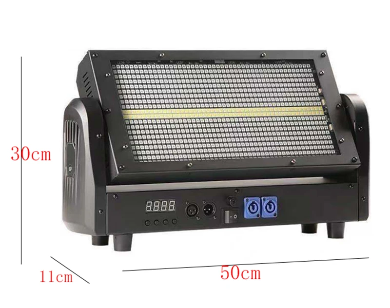 2 pieces 12+12 280W led rgb moving head strobe light for stage exhibition show