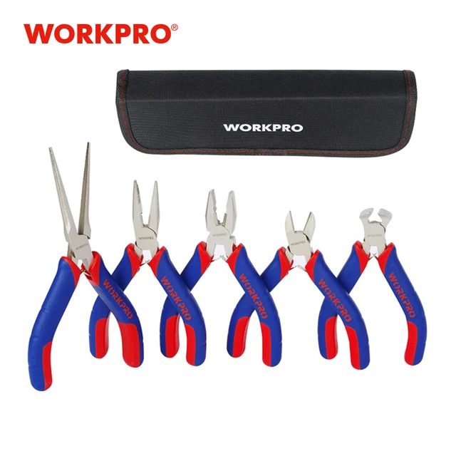 WORKPRO 7-Piece Jewelry Pliers Set, Professional Pliers for